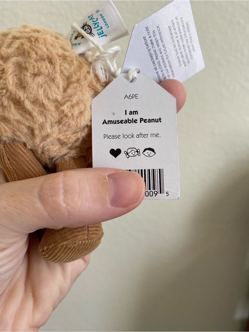 Jellycat Amuseable Peanut - Picture 3 of 3